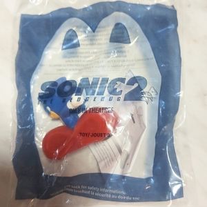 SONIC McDonald's Canada 2022 NEW IN PACKAGE Sonic with Red Base Happy Meal Toy